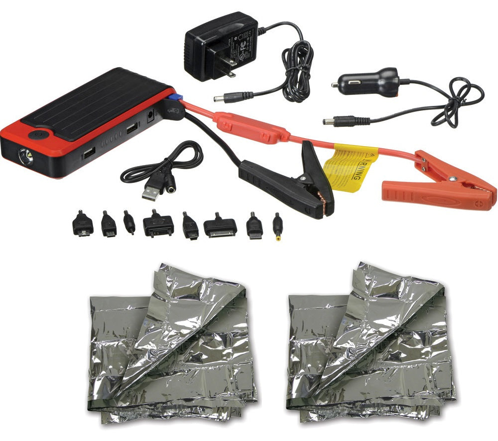 Buy the PowerAll DELUXE Jump Starter & Power Bank - 12000mAh